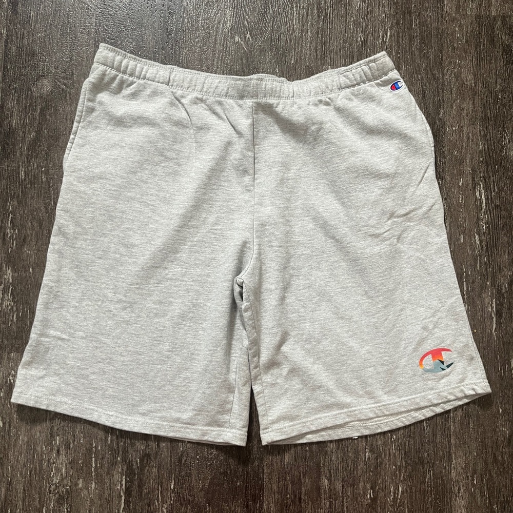 Champion Men's XLT Gray Athletic Shorts Sweat Shorts Jogger Gym Casual